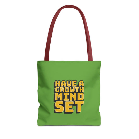 Have A Growth Mind Set Tote Bag (AOP)