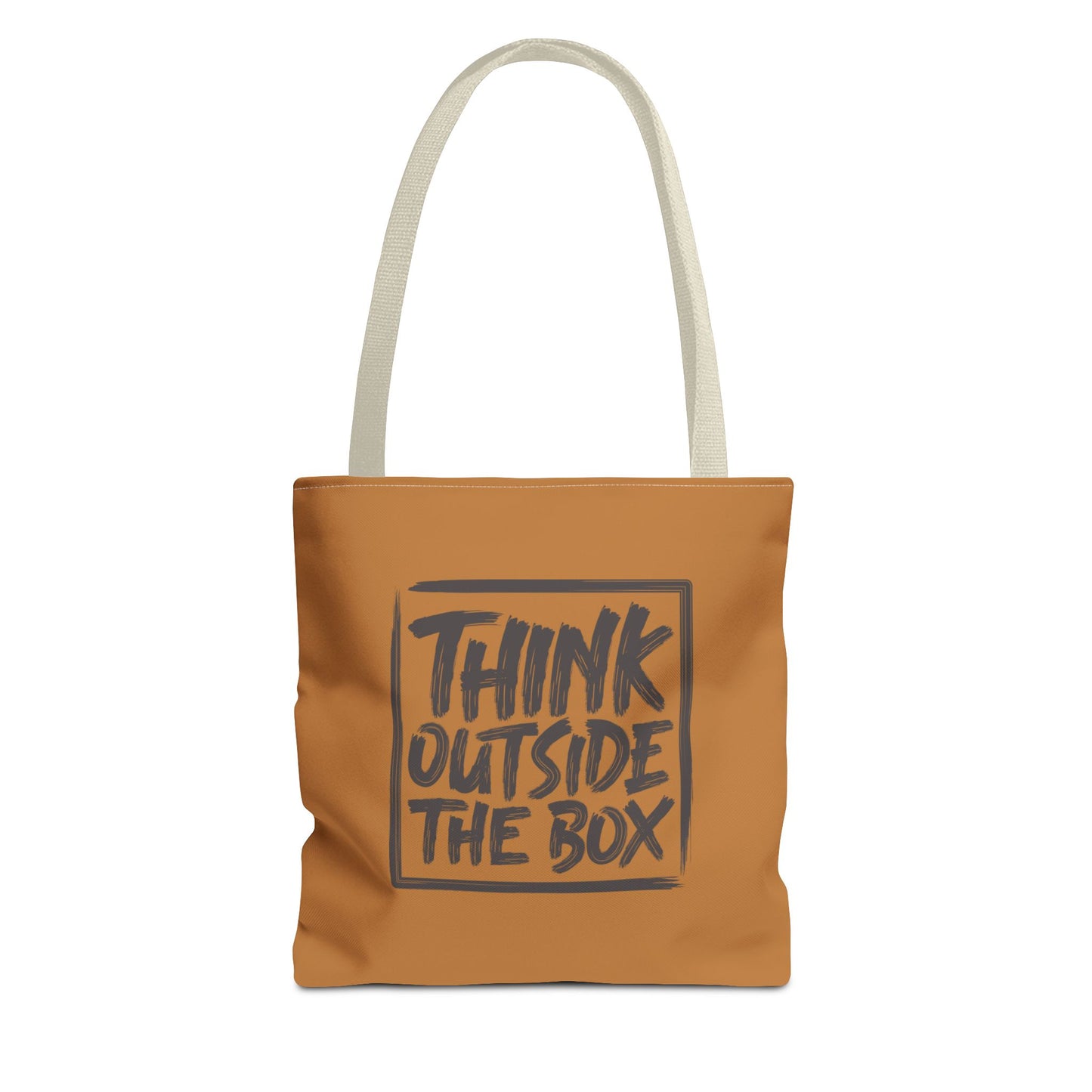 Think Outside The Box Tote Bag (AOP)