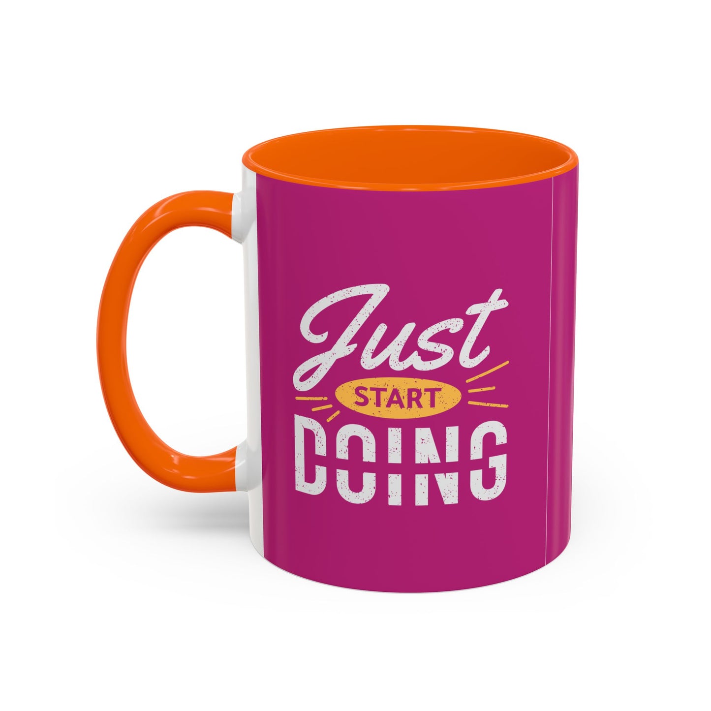 Just Start Doing Accent Coffee Mug (11, 15oz)