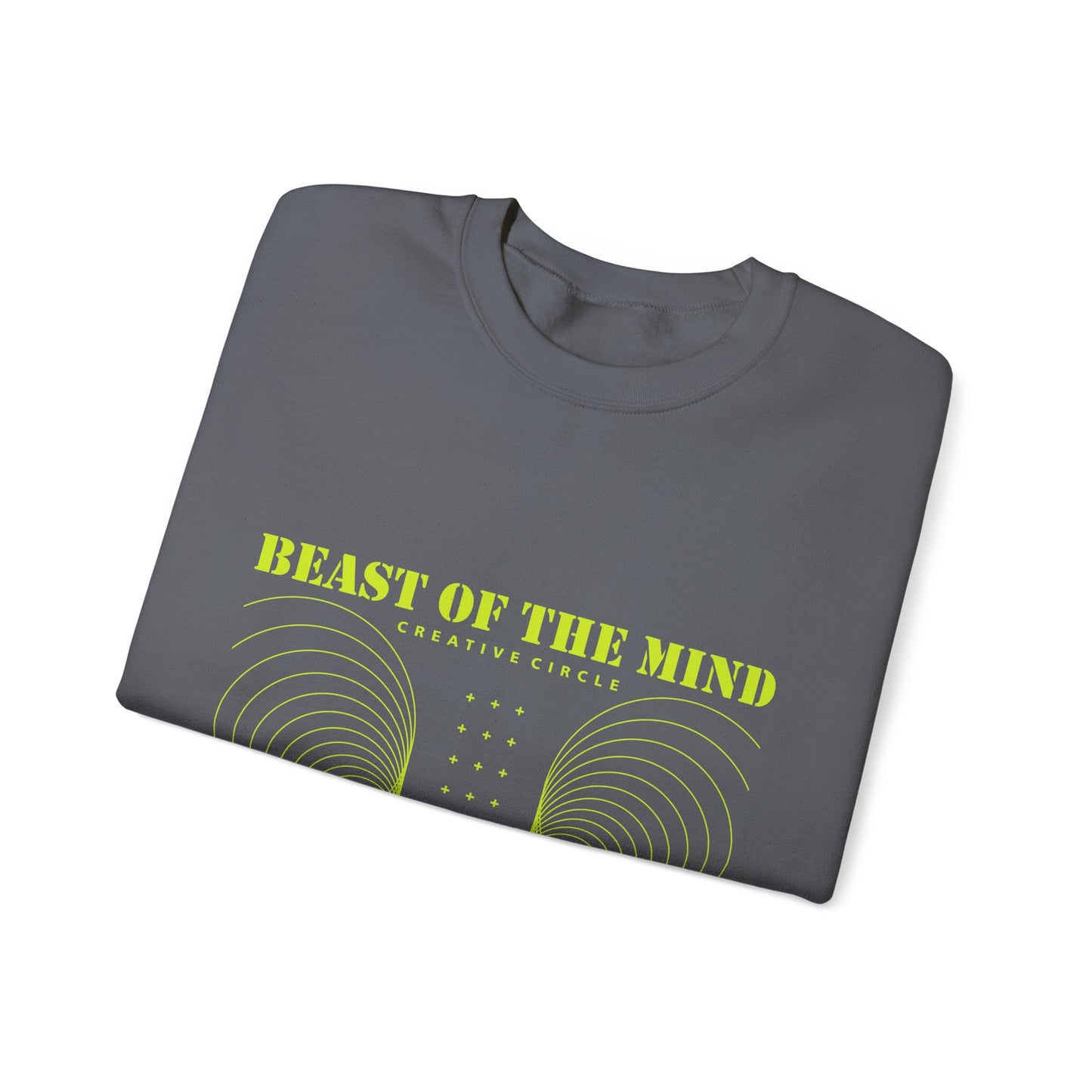 Beast Of The Mind Creative Circle Unisex Heavy Blend™ Crewneck Sweatshirt