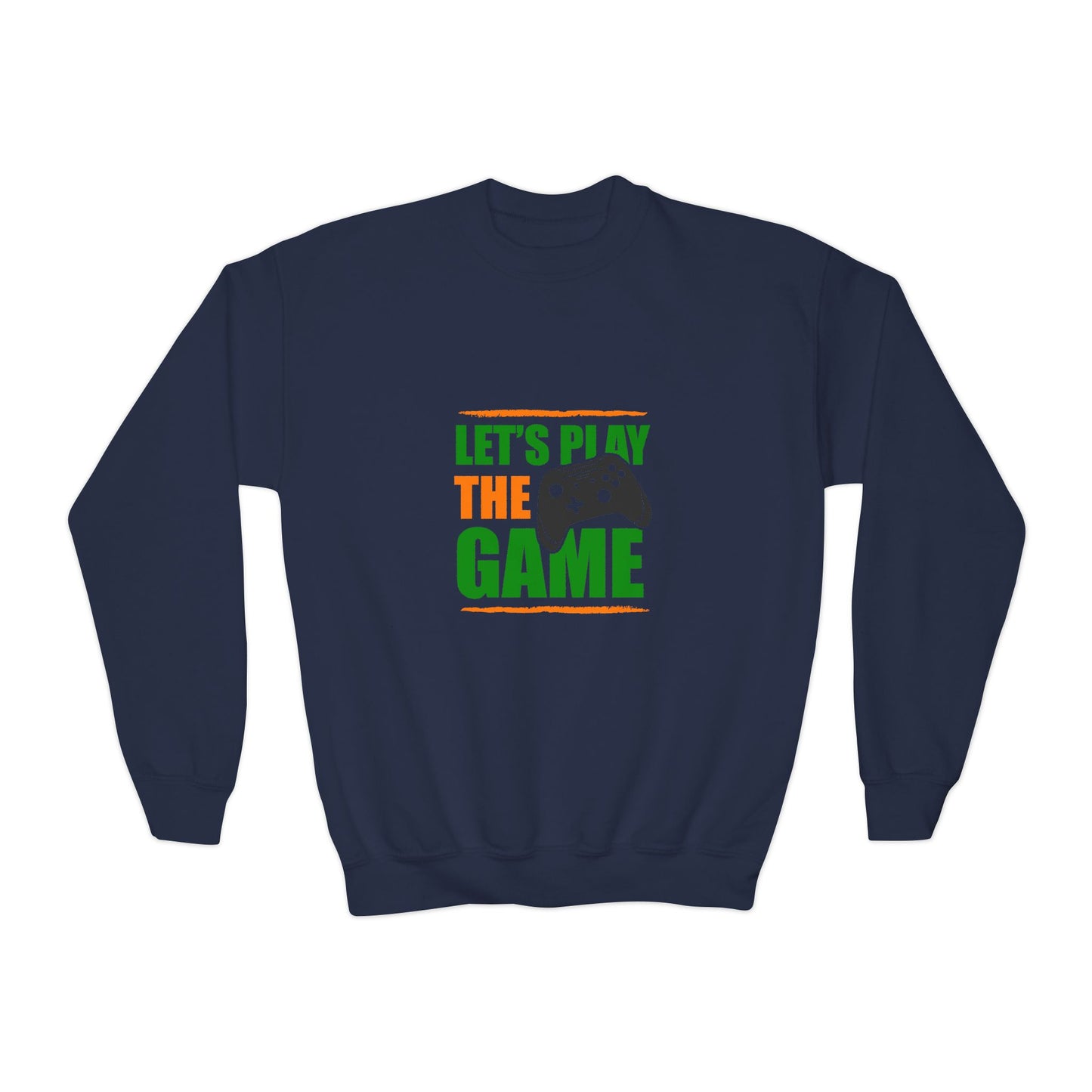 Let's Play The Game Youth Crewneck Sweatshirt