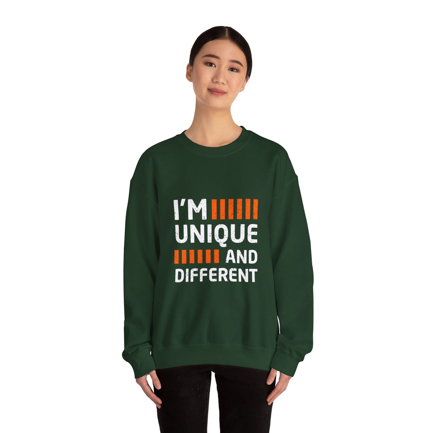 I'm Unique And Different Unisex Heavy Blend™ Crewneck Sweatshirt
