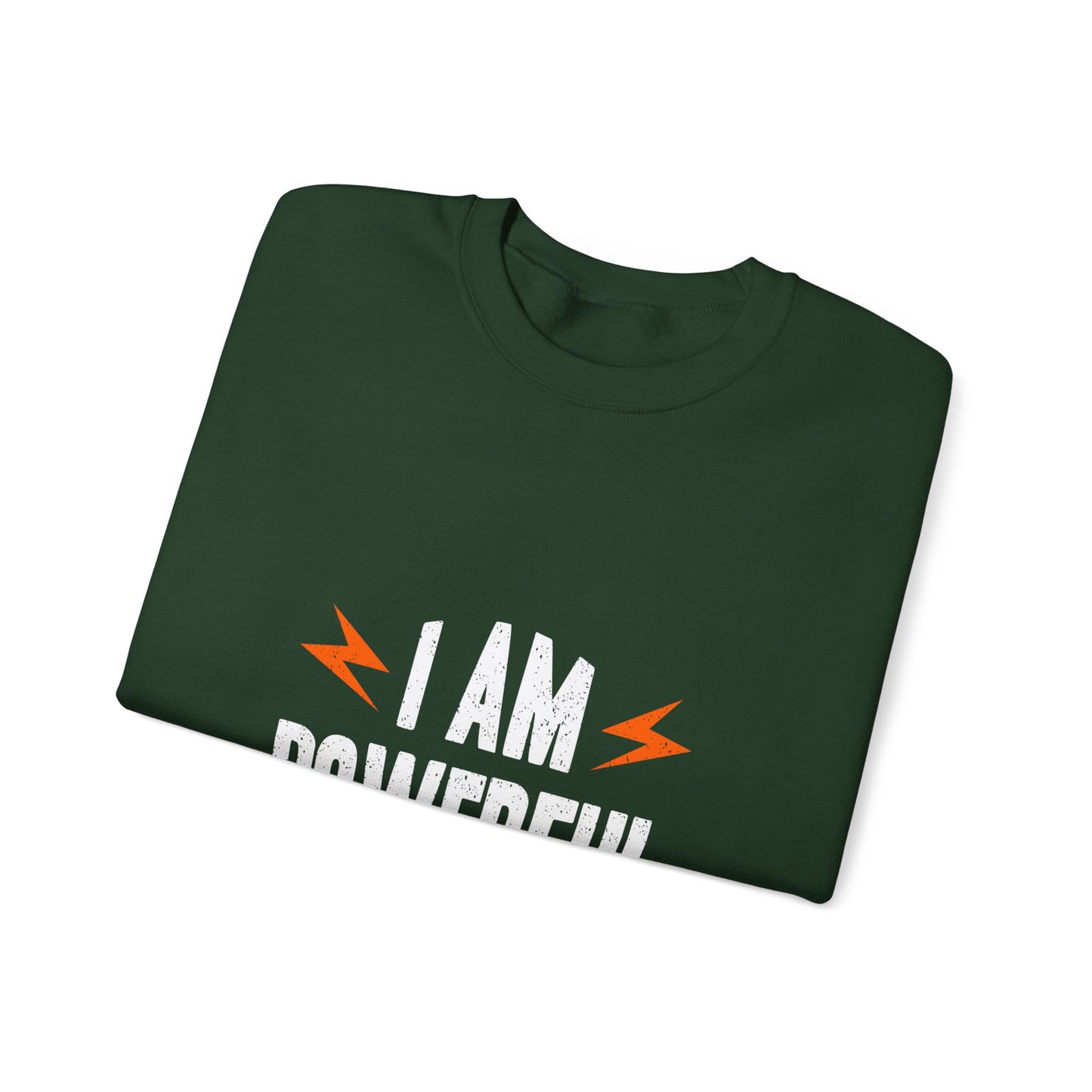 I Am Powerful Unisex Heavy Blend™ Crewneck Sweatshirt