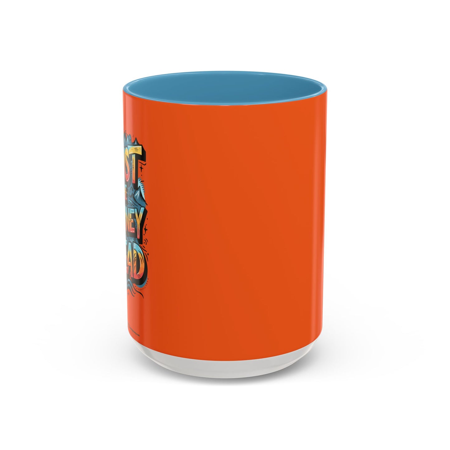 Trust The Journey Ahead Accent Coffee Mug (11, 15oz)