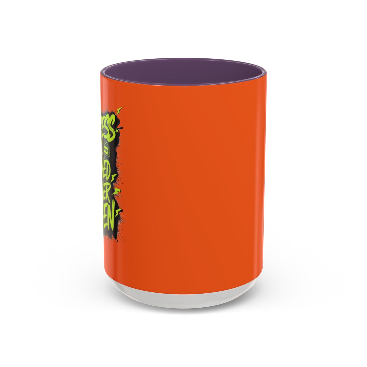 Success Is Never Earned Never Given Accent Coffee Mug (11, 15oz)