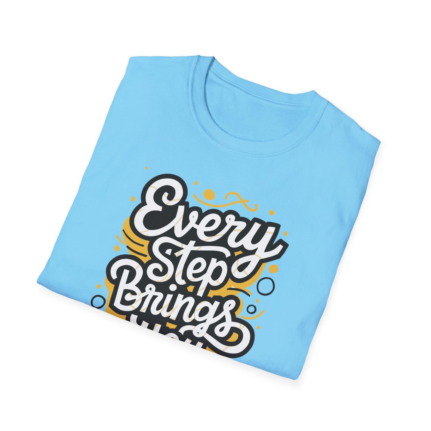 Every Step Brings You Closer Unisex Softstyle T-Shirt