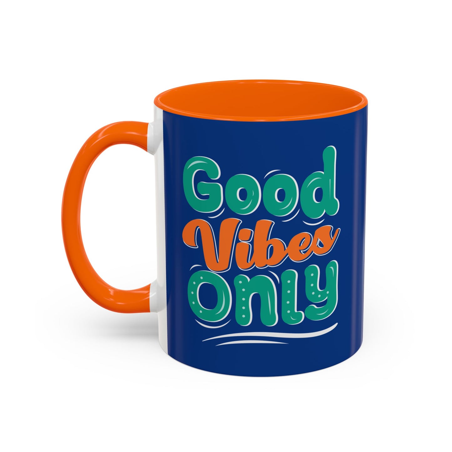 Good Vides Only Accent Coffee Mug (11, 15oz)