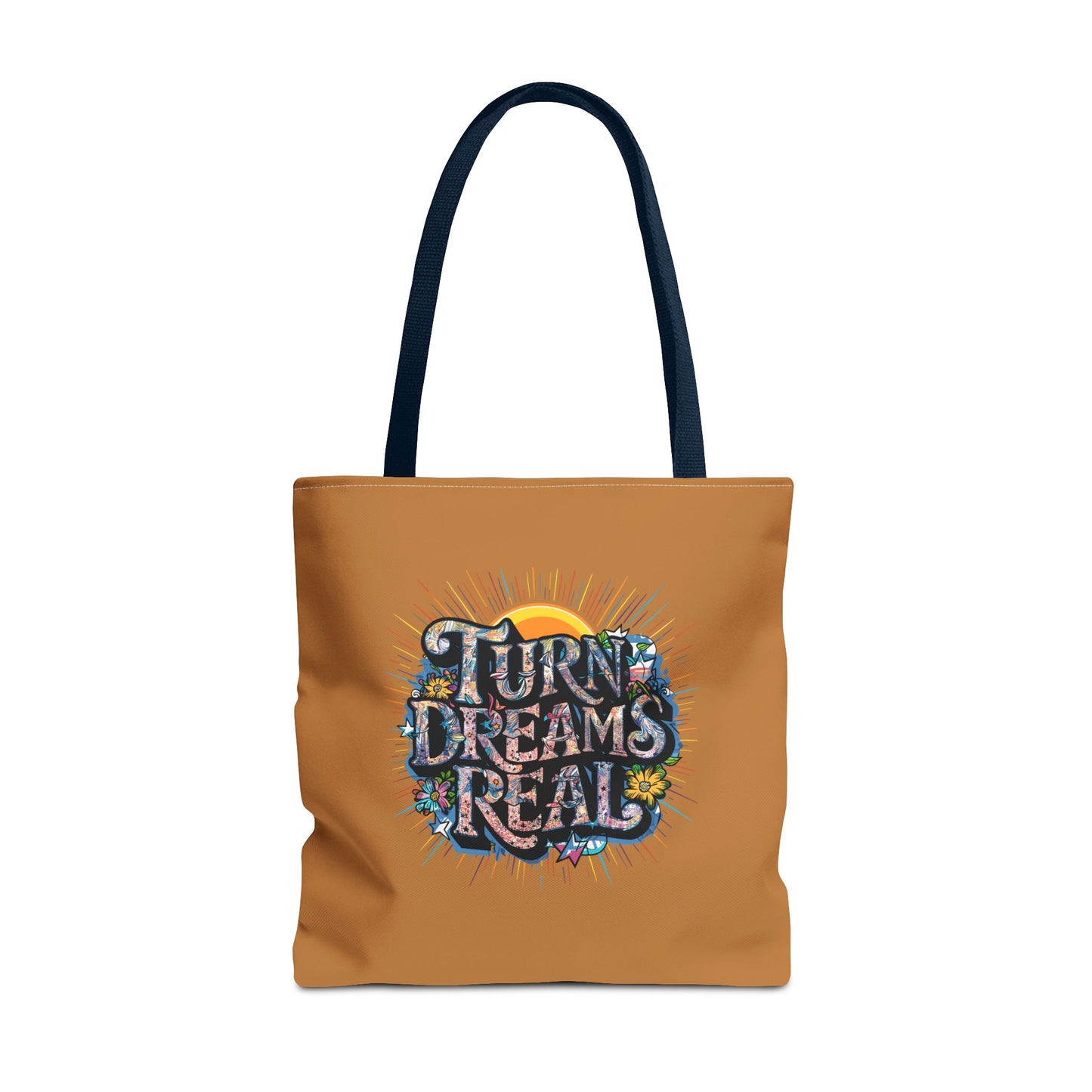 Turns Dreams Real Tote Bag (AOP)