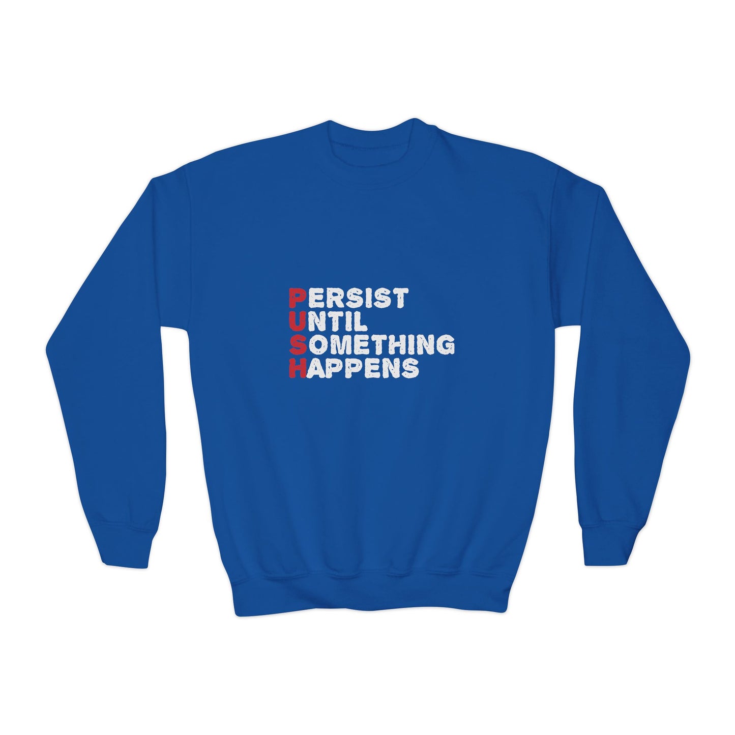Persist Until Something Happens Youth Crewneck Sweatshirt