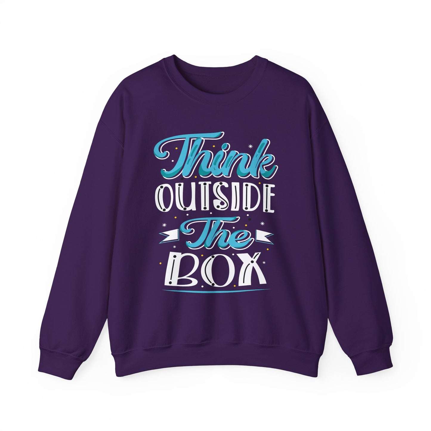 Think Outside The Box Unisex Heavy Blend™ Crewneck Sweatshirt