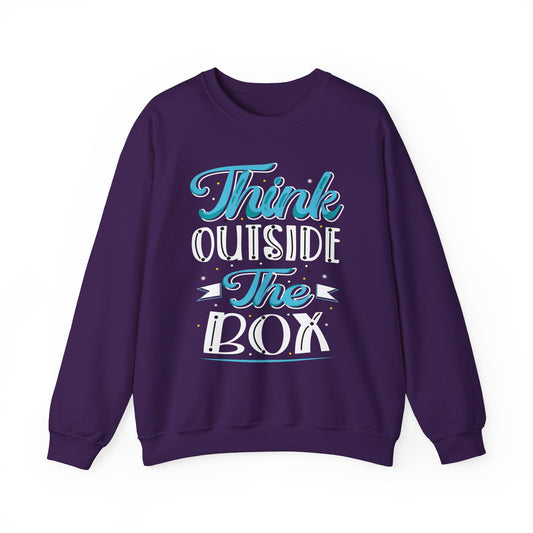 Think Outside The Box Unisex Heavy Blend™ Crewneck Sweatshirt