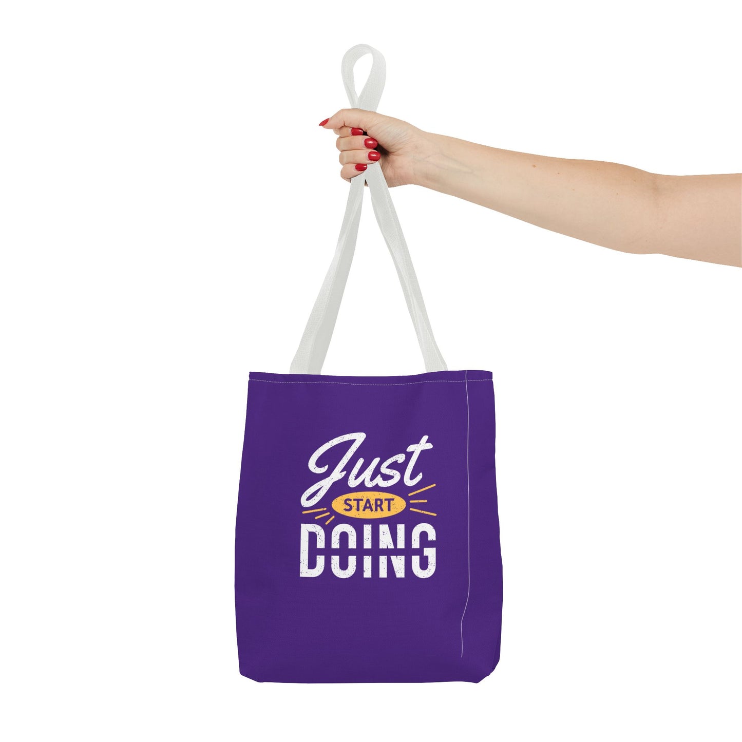 Just Start Doing Tote Bag (AOP)