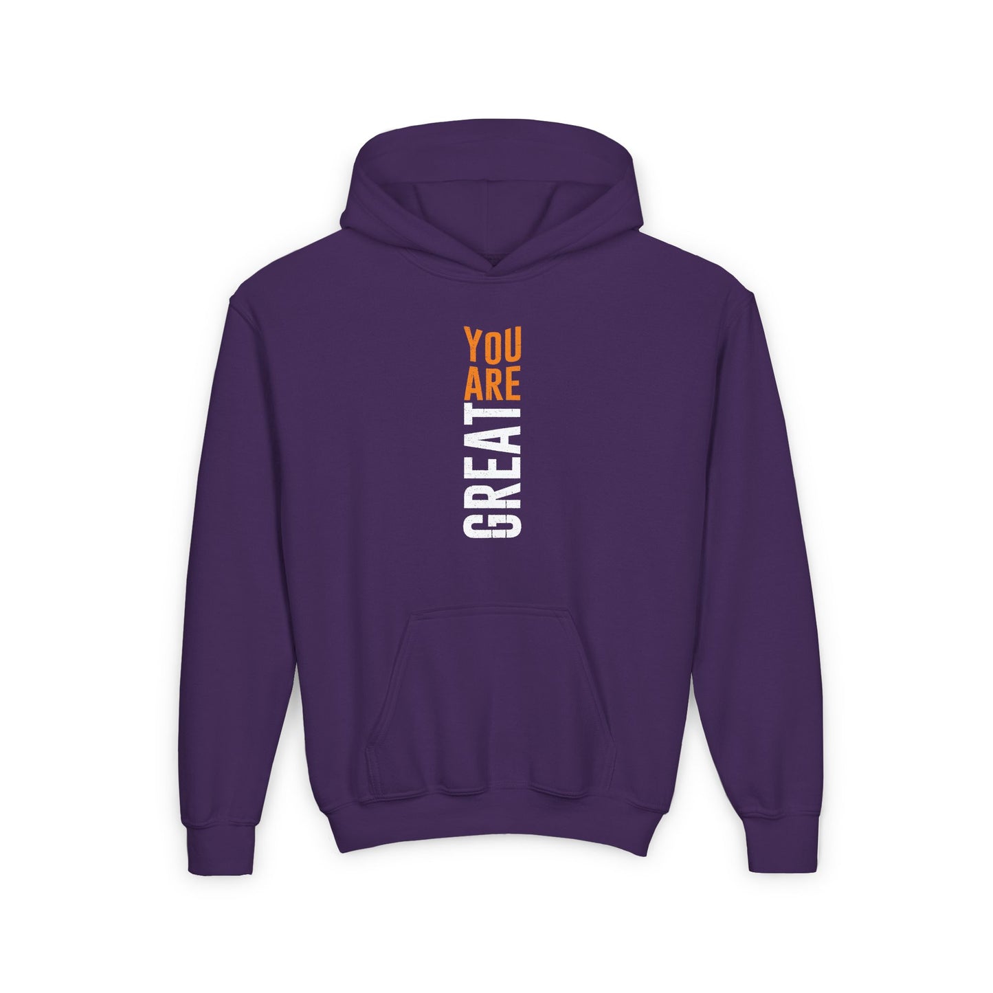 You Are Great Youth Heavy Blend Hooded Sweatshirt
