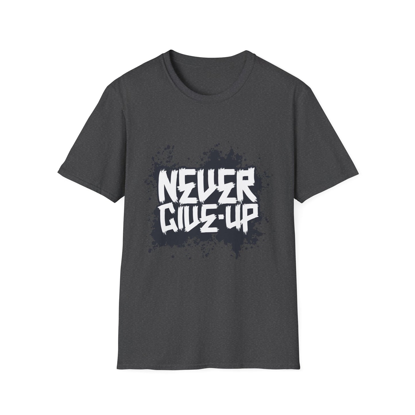 Never Give Up Unisex Softstyle T-Shirt