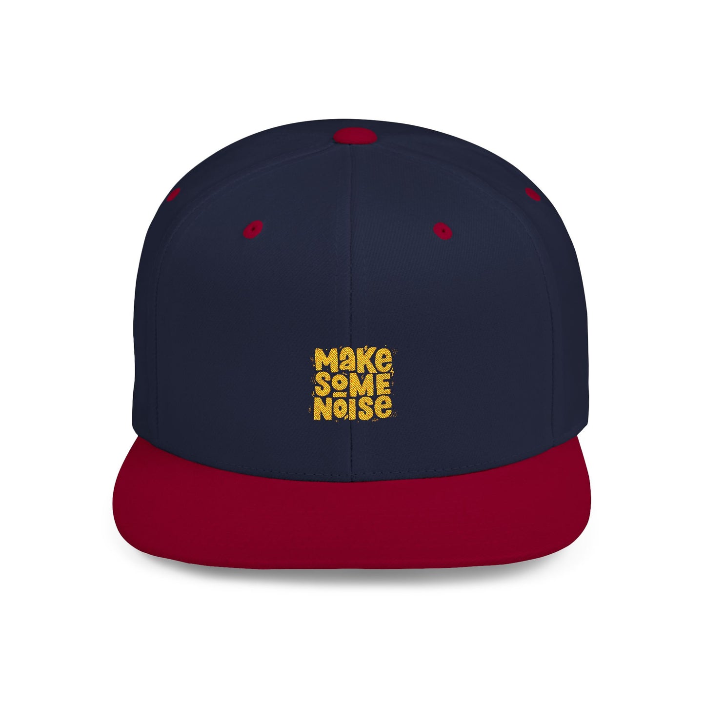 Make Some Noise Flat Bill Snapback