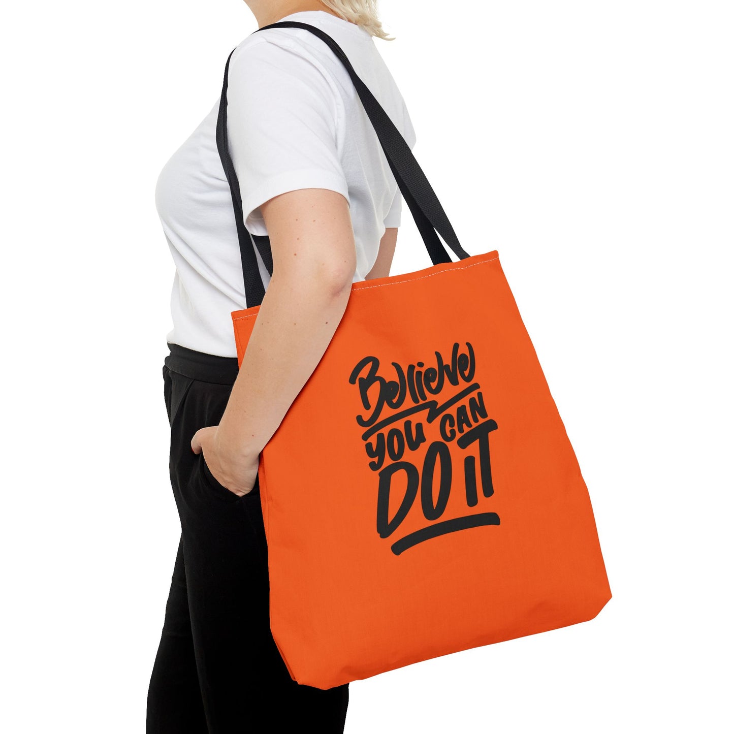 Believe You Can Do It Tote Bag (AOP)