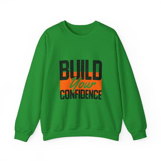 Build Your Confidence Unisex Heavy Blend™ Crewneck Sweatshirt