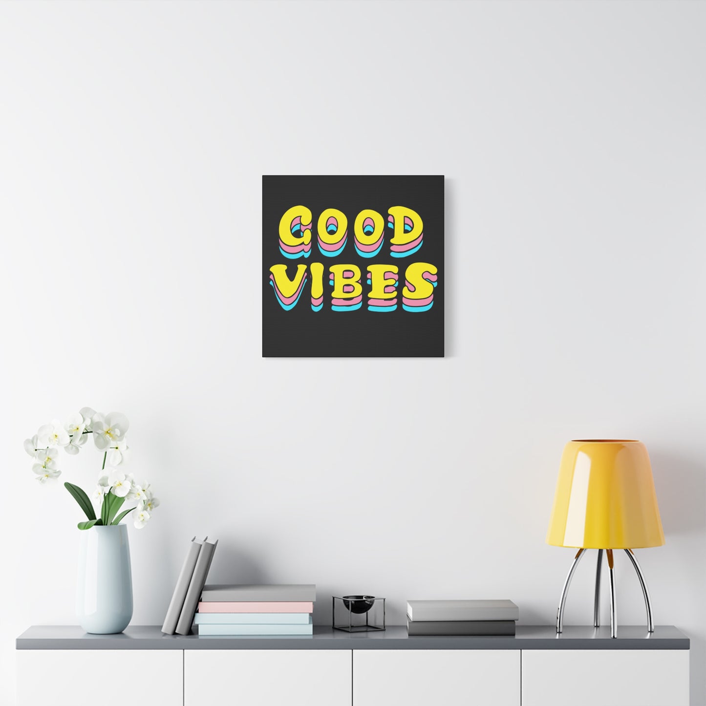 Good Vibes Matte Canvas, Stretched, 1.25"