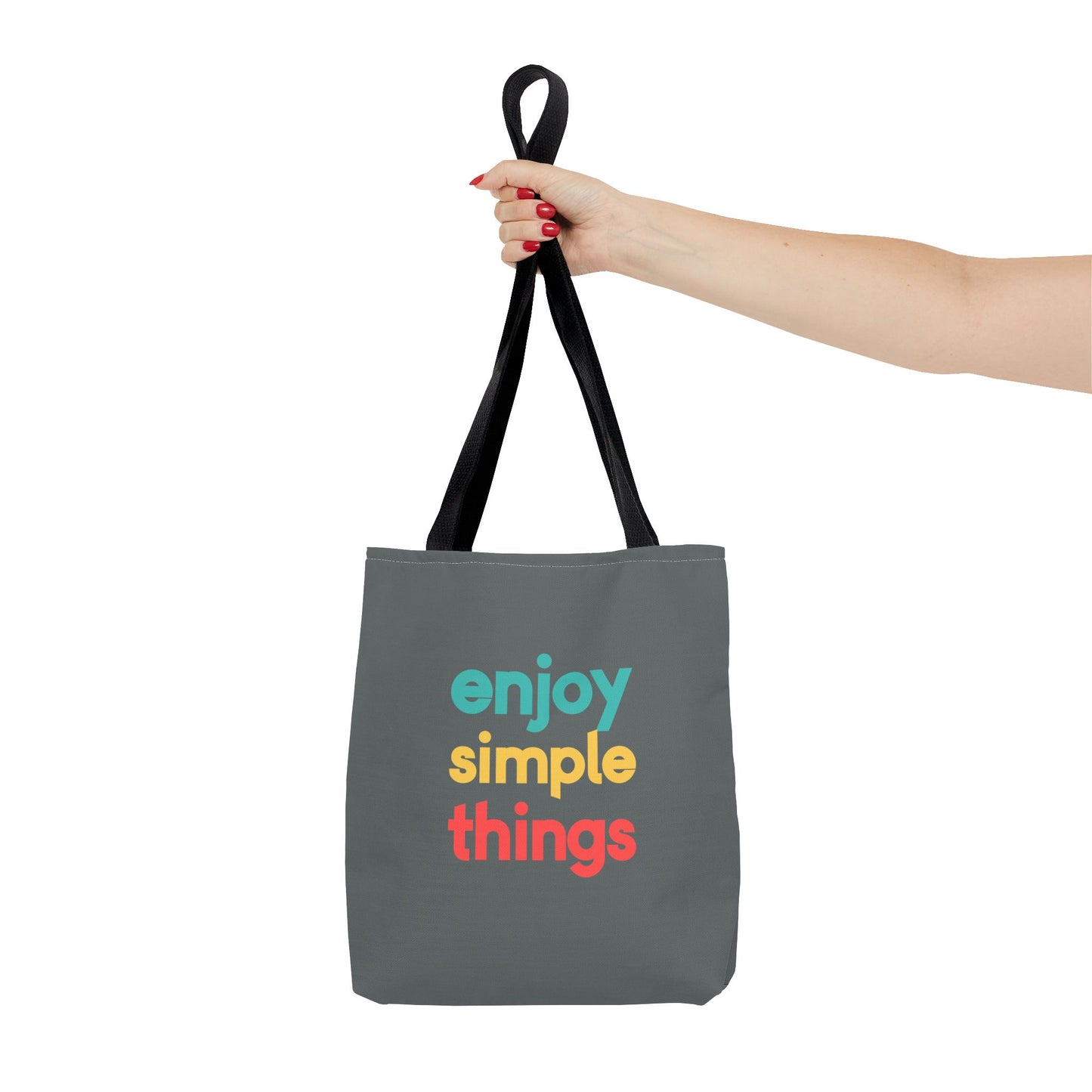 Enjoy Simple Things Tote Bag (AOP)