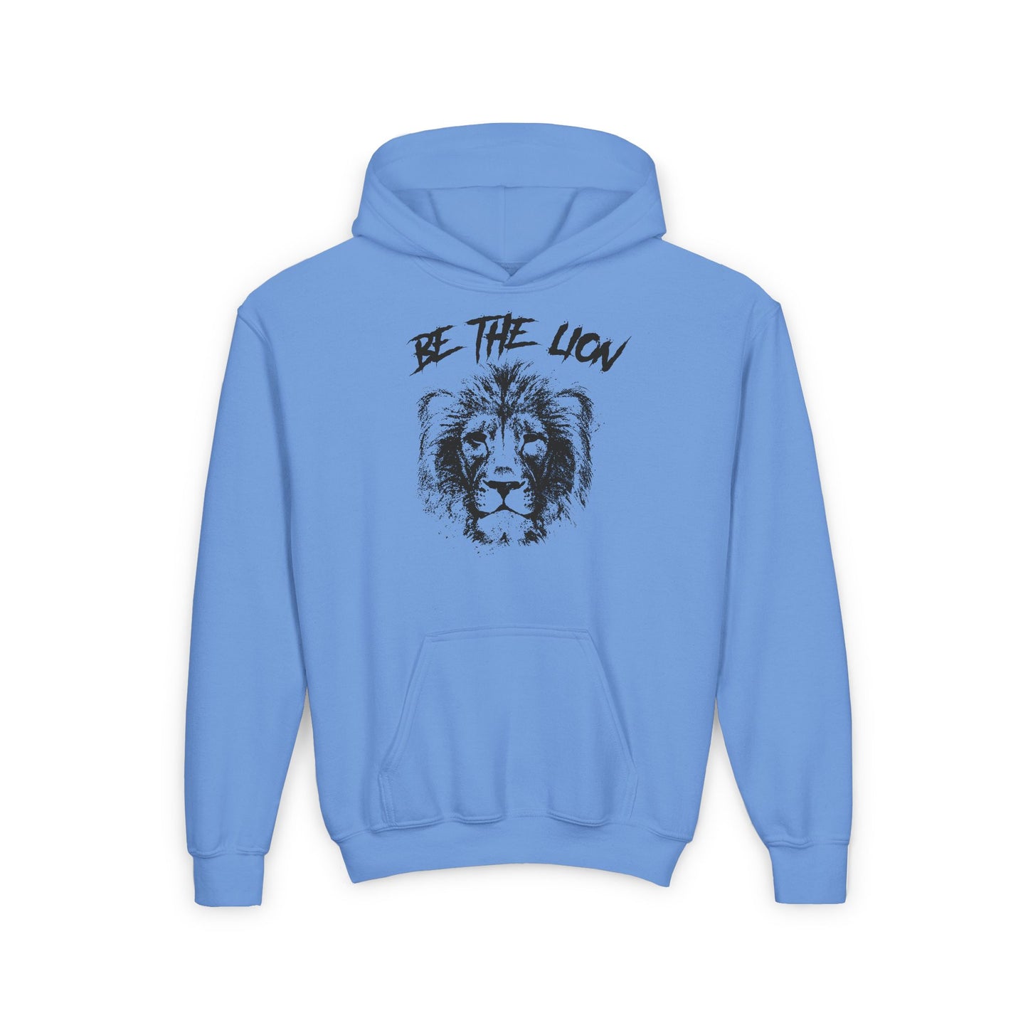 Be The Lion Youth Heavy Blend Hooded Sweatshirt