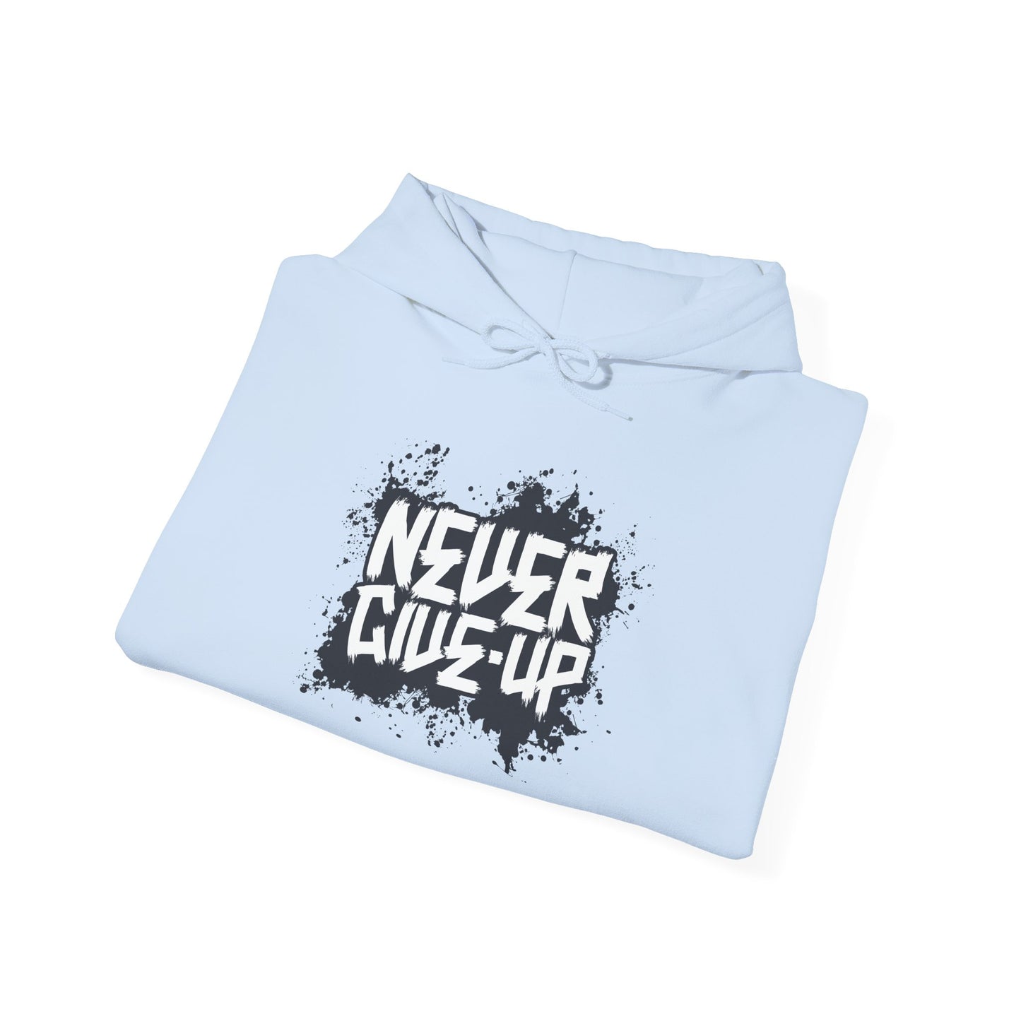 Never Give Up Unisex Heavy Blend™ Hooded Sweatshirt