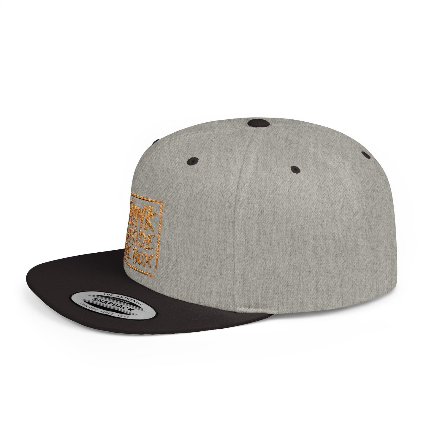 Think Outsidethe Box Flat Bill Snapback