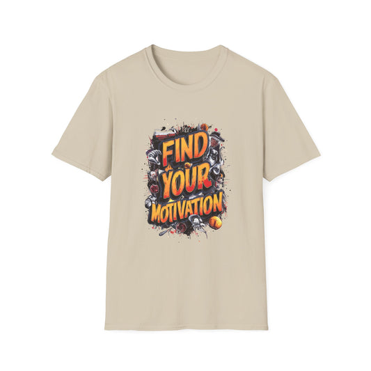Find Your Motivation Unisex Softstyle T-Shirt