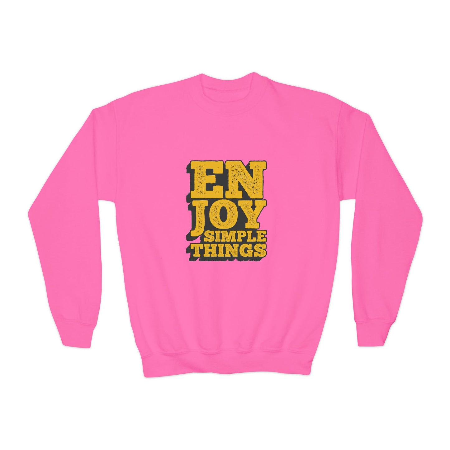Enjoy Simple Things Youth Crewneck Sweatshirt
