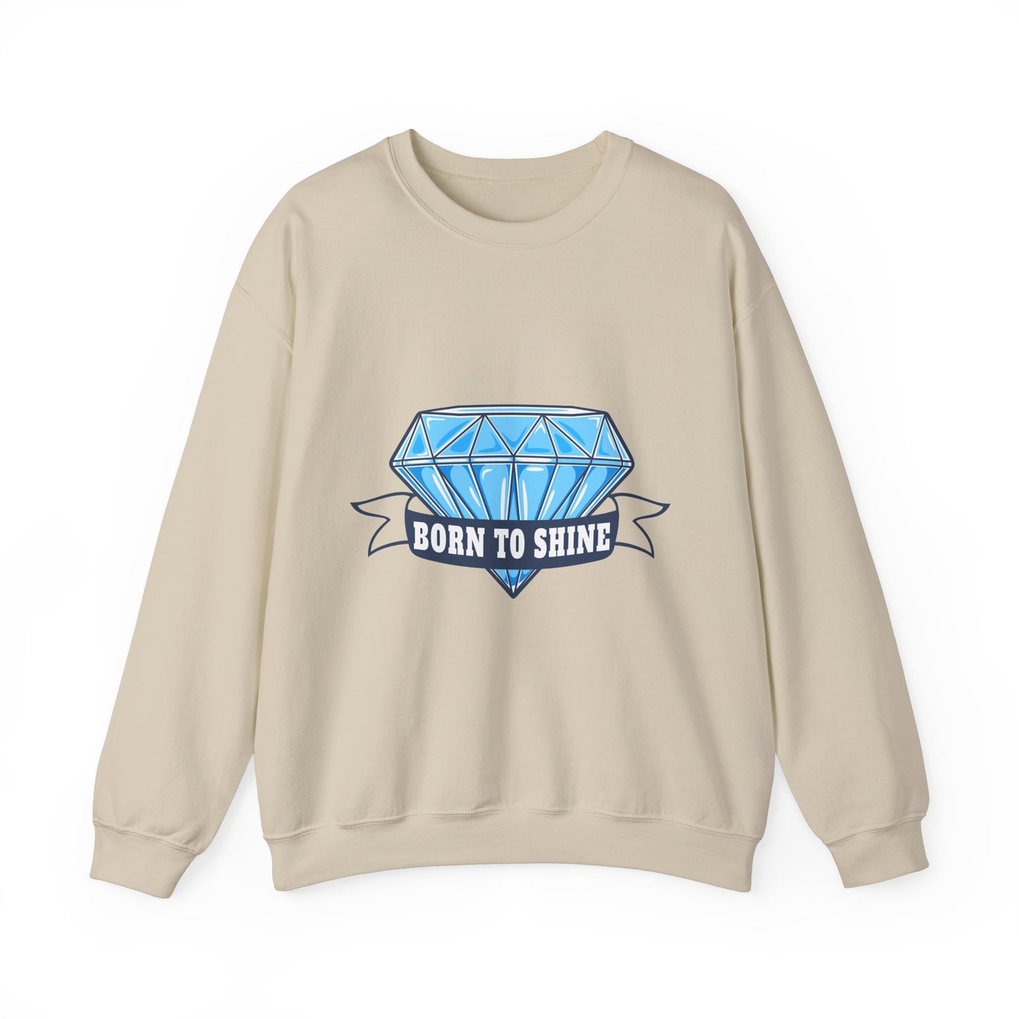 Born To Shine Unisex Heavy Blend™ Crewneck Sweatshirt