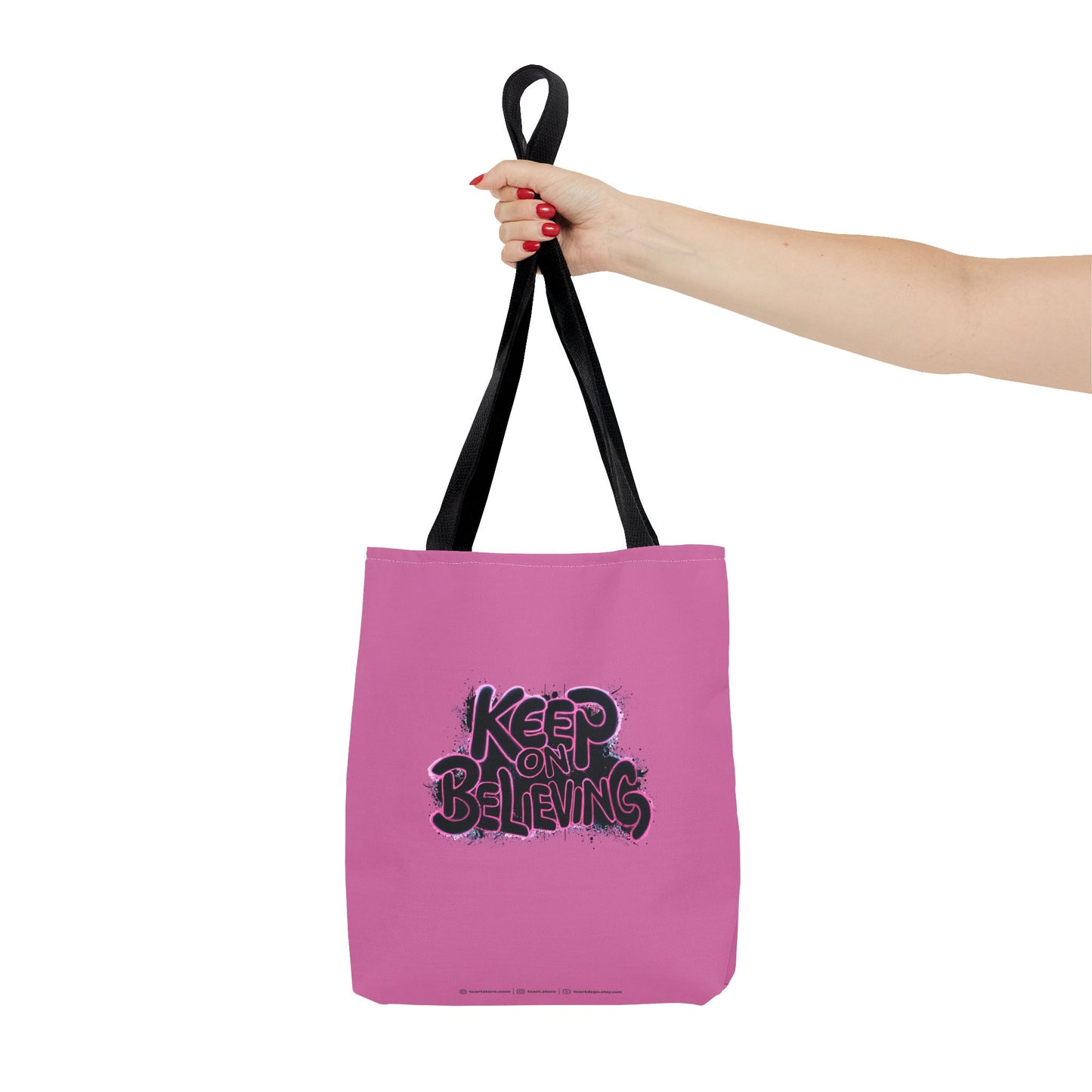 Keep On Believing Tote Bag (AOP)