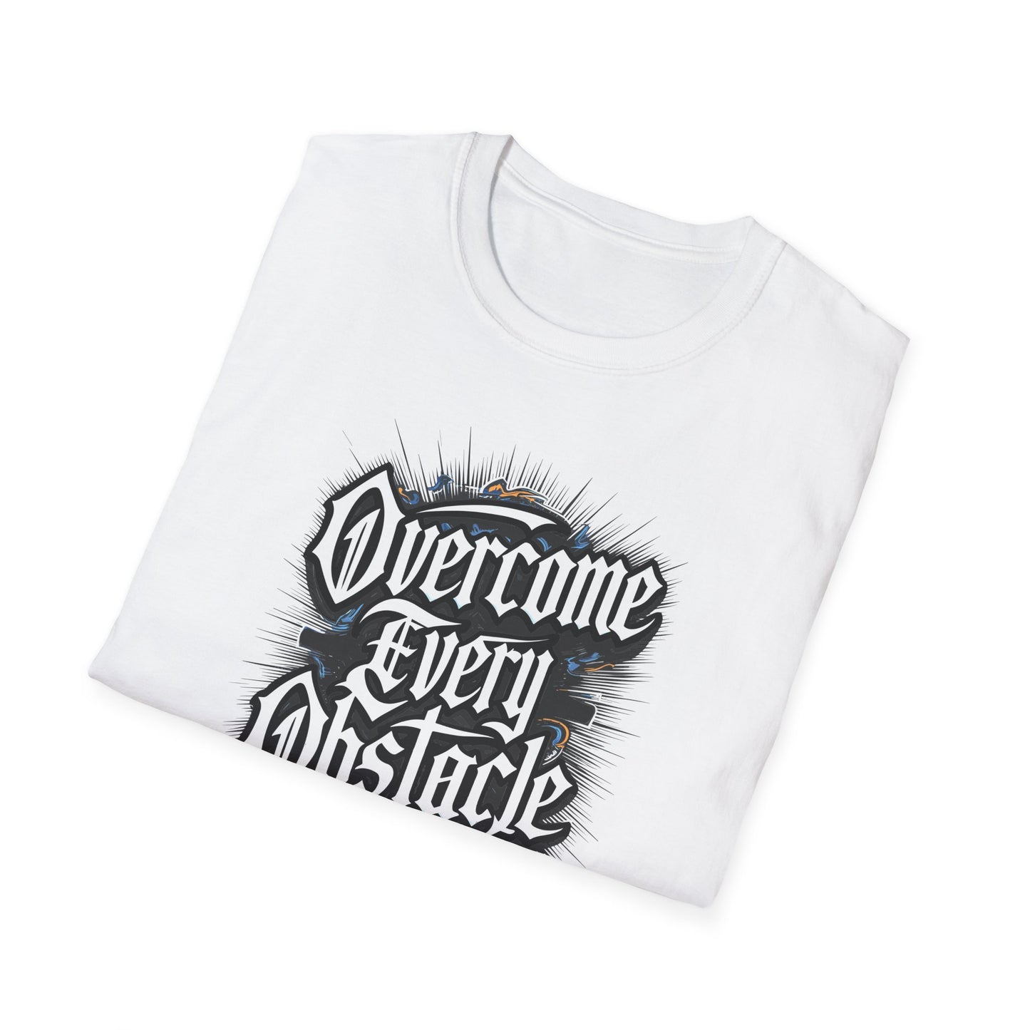 Overcome Every Obstacle Unisex Softstyle T-Shirt