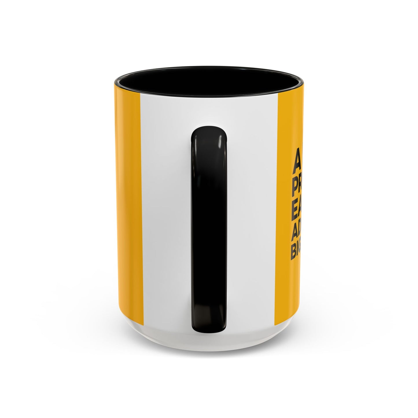A Little Progress Each Day Adds Up To Big Results! Accent Coffee Mug (11, 15oz)