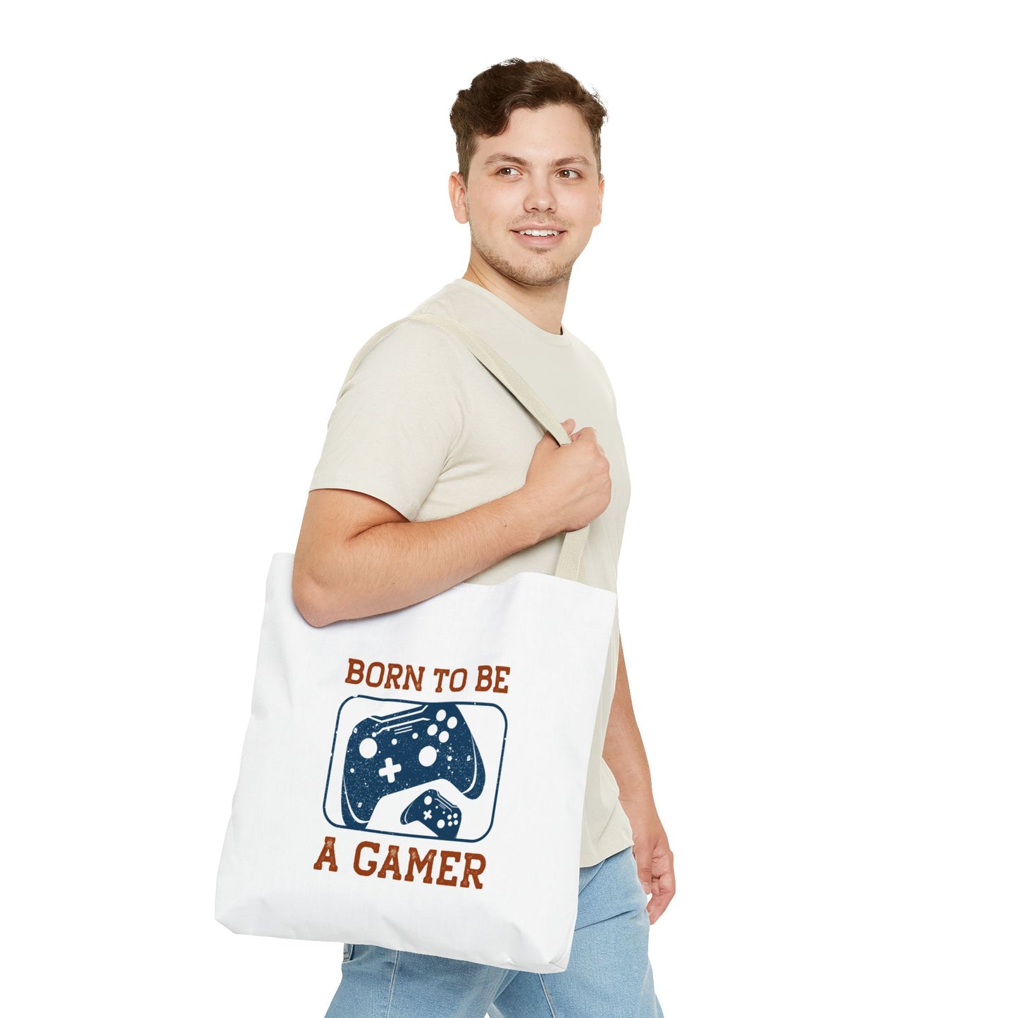 Born To Be A Gamer Tote Bag (AOP)