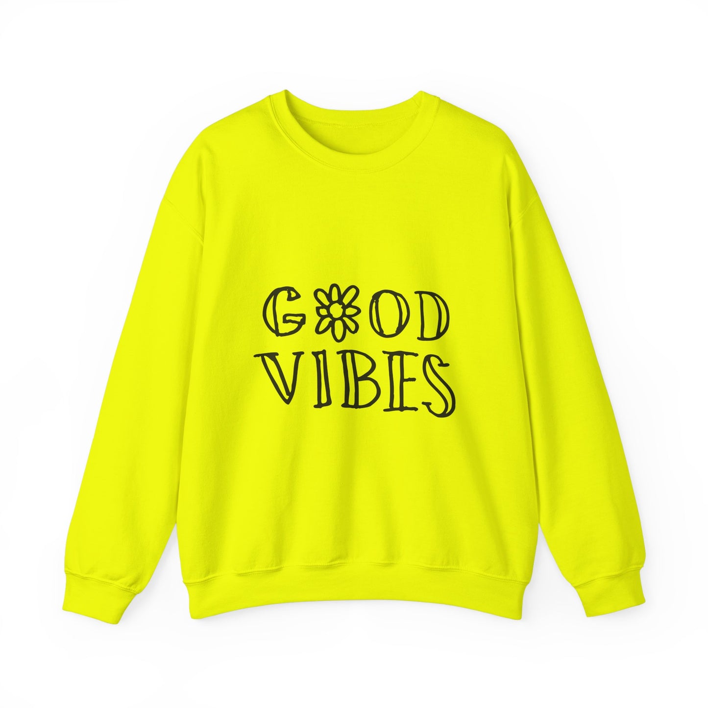 Good Vibes Unisex Heavy Blend™ Crewneck Sweatshirt