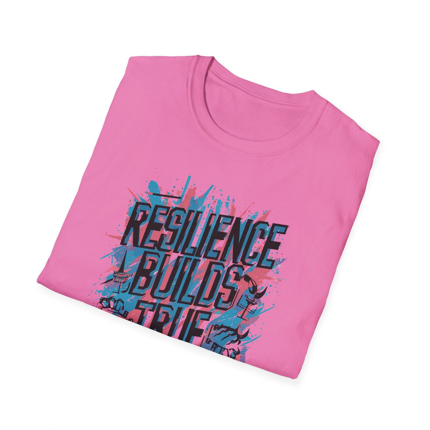 Resilience Builds True Strength Unisex Softstyle T-Shirt
