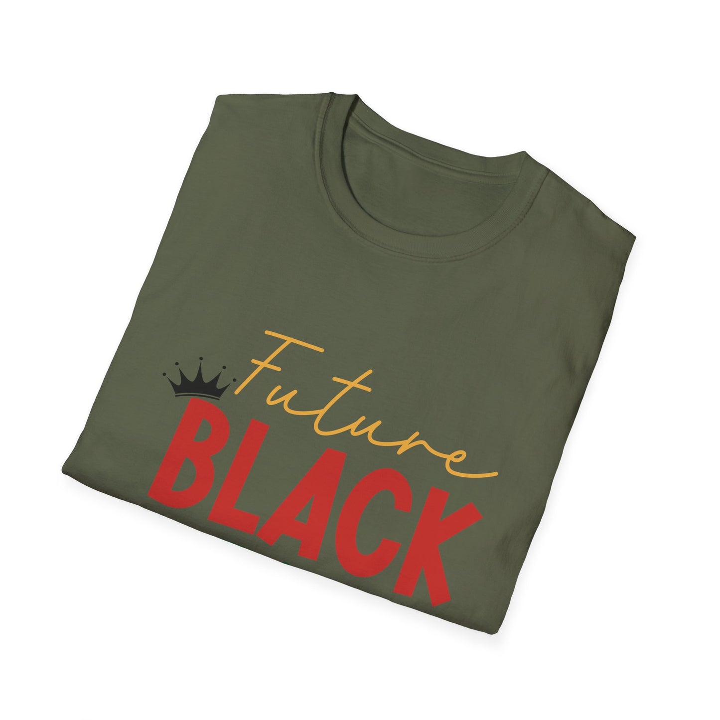 Future Black King Unisex Softstyle T-Shirt