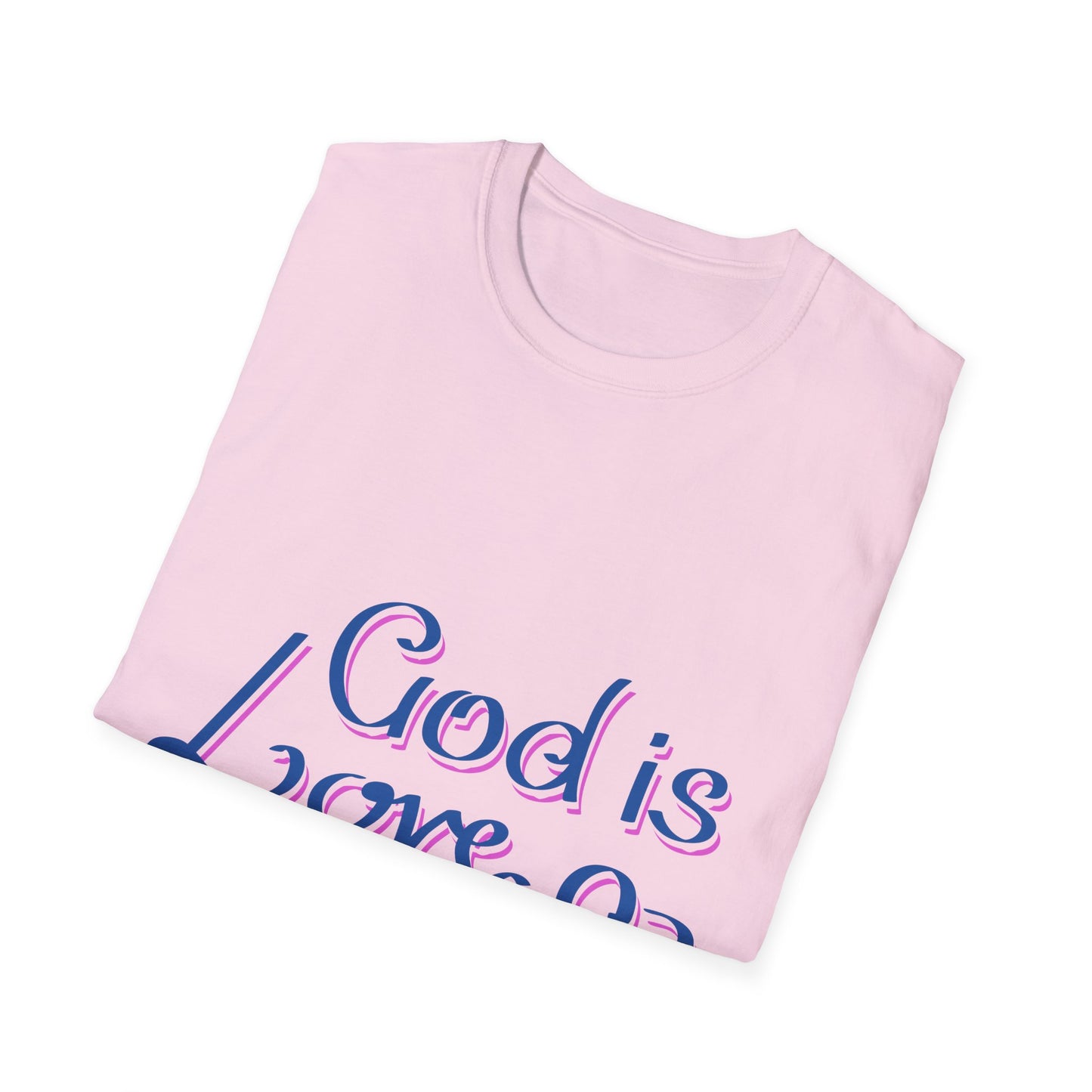 God is Love Unisex Softstyle T-Shirt