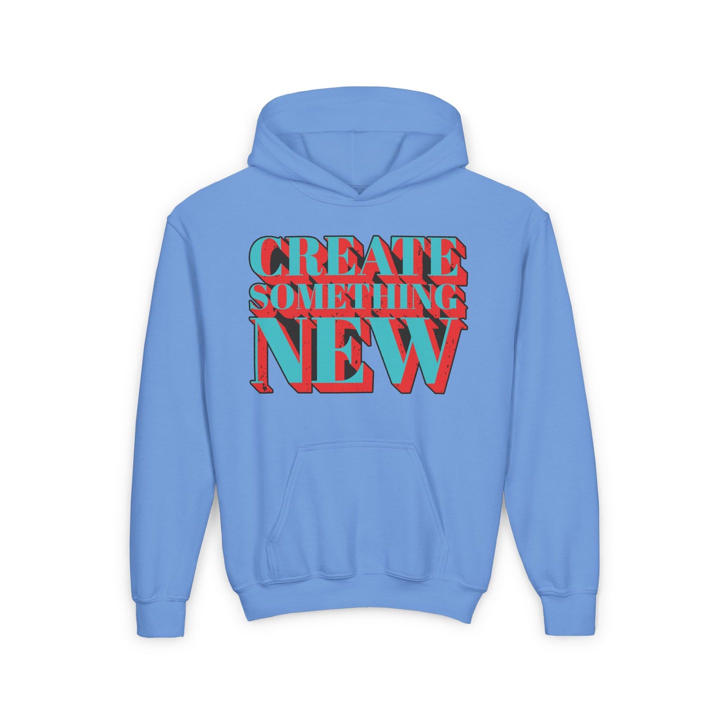 Create Something New Youth Heavy Blend Hooded Sweatshirt
