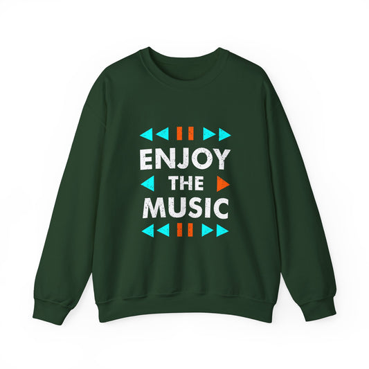 Enjoy The Music Unisex Heavy Blend™ Crewneck Sweatshirt