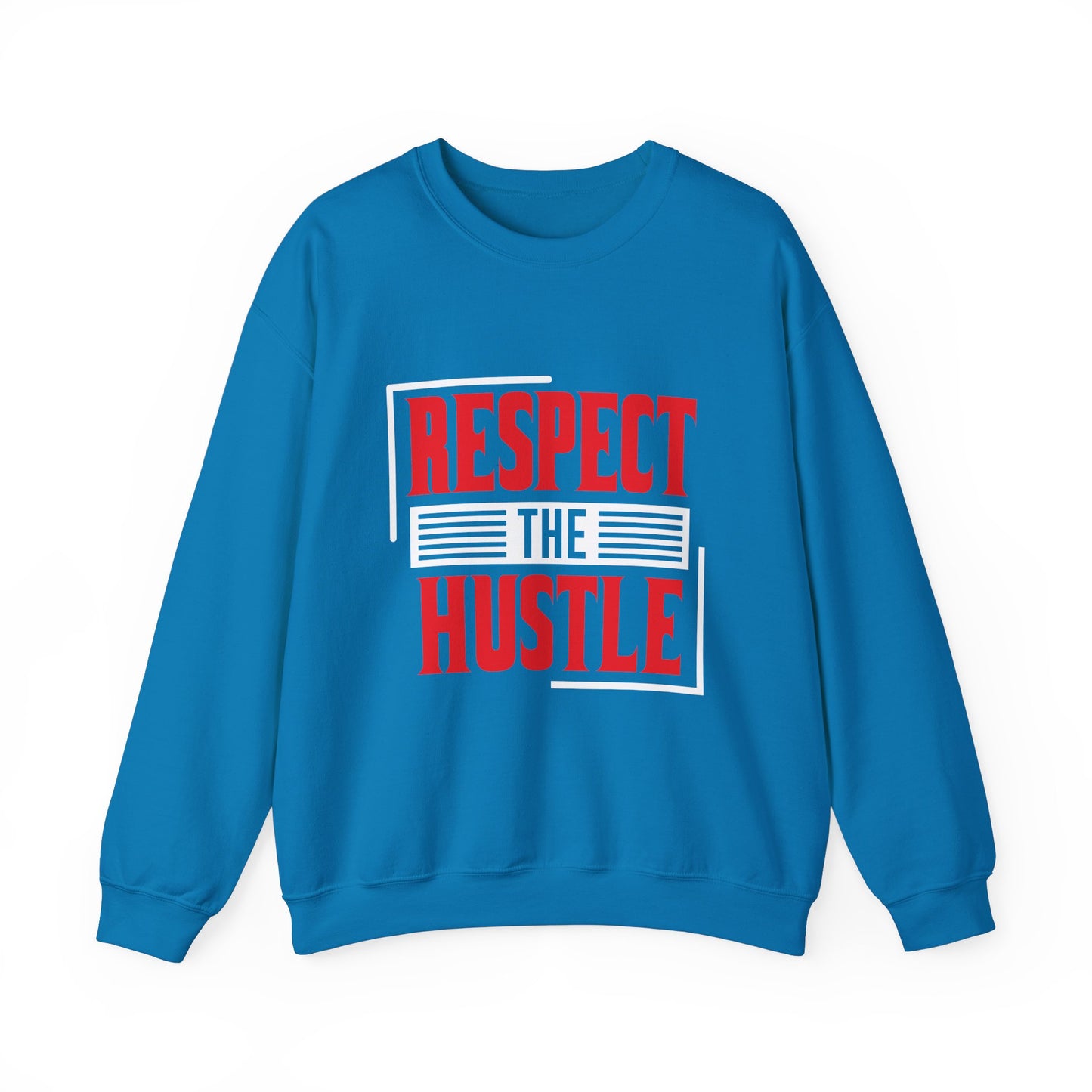 Respect The Hustle Unisex Heavy Blend™ Crewneck Sweatshirt