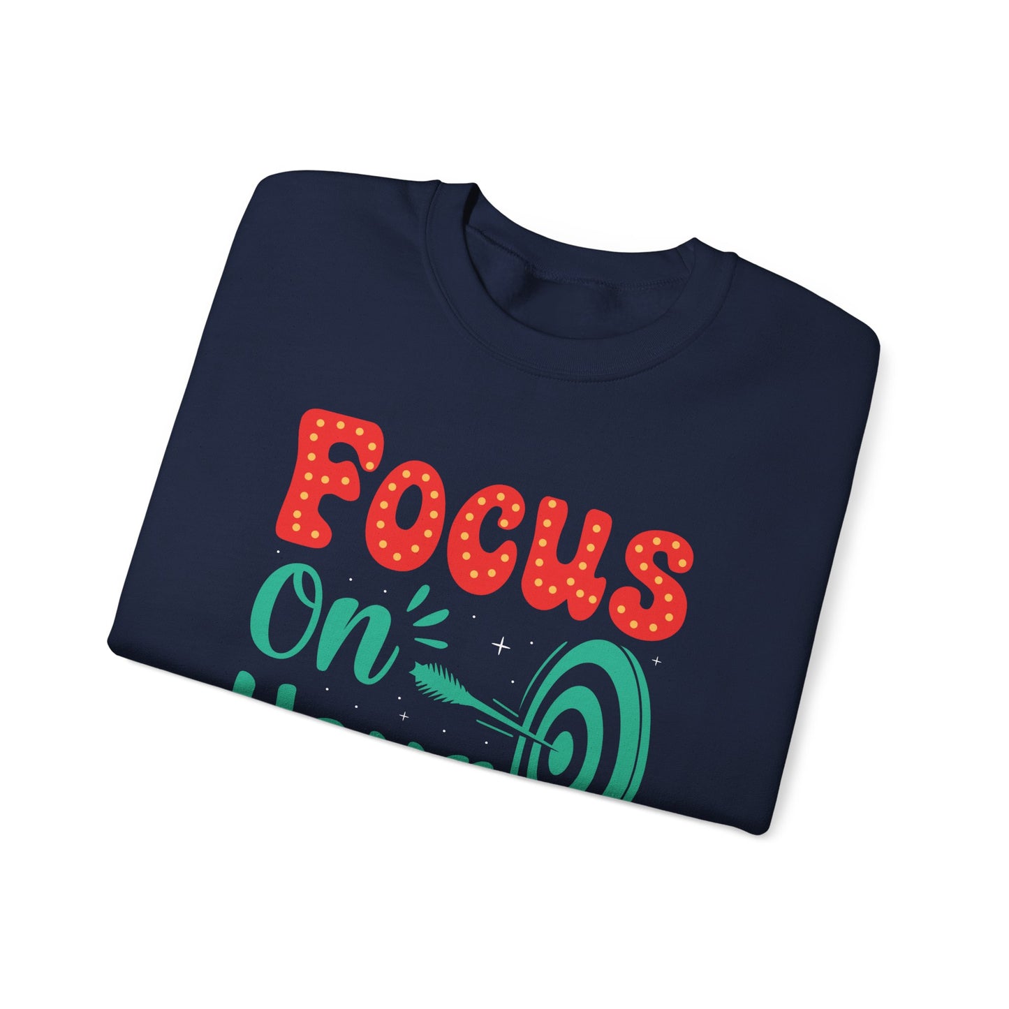 Focus On Your Goals Unisex Heavy Blend™ Crewneck Sweatshirt