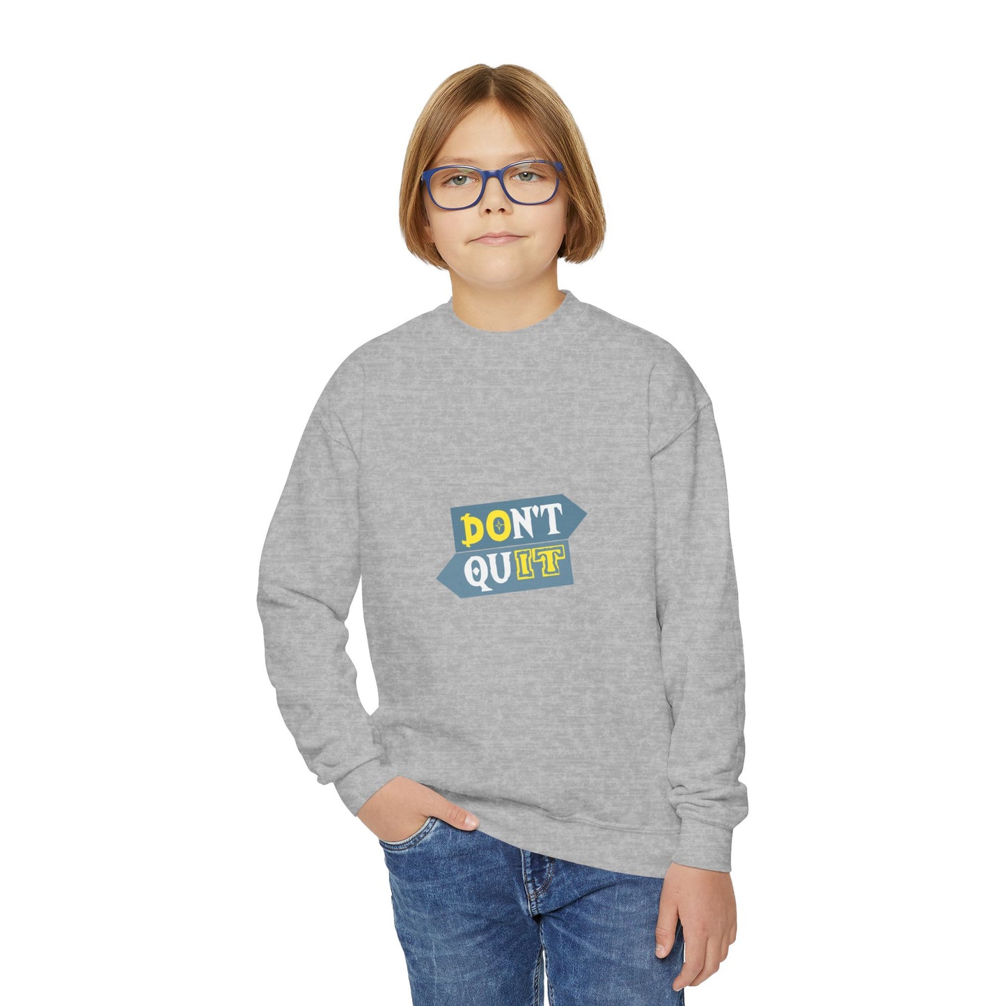 Don't Quit Youth Crewneck Sweatshirt