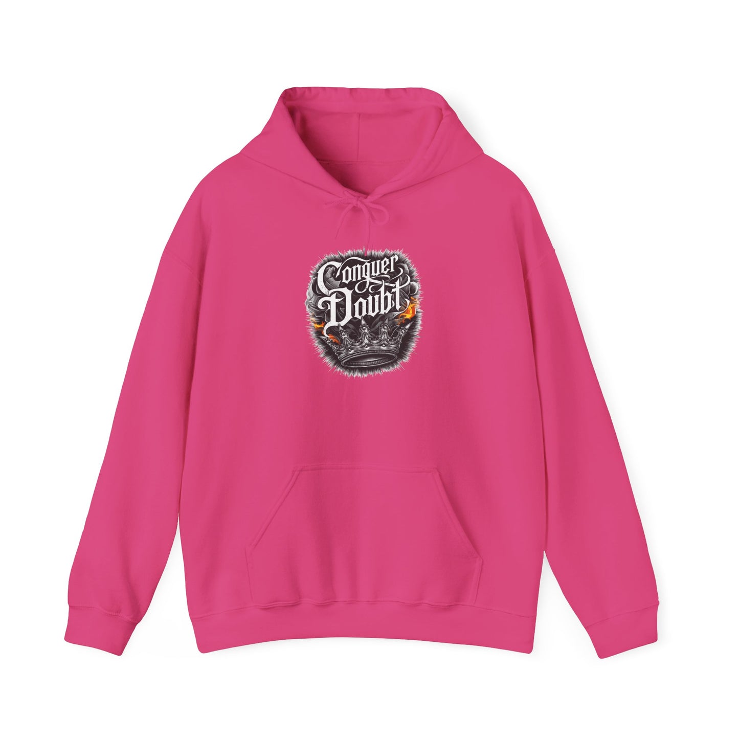 Conguer Doubt Unisex Heavy Blend™ Hooded Sweatshirt