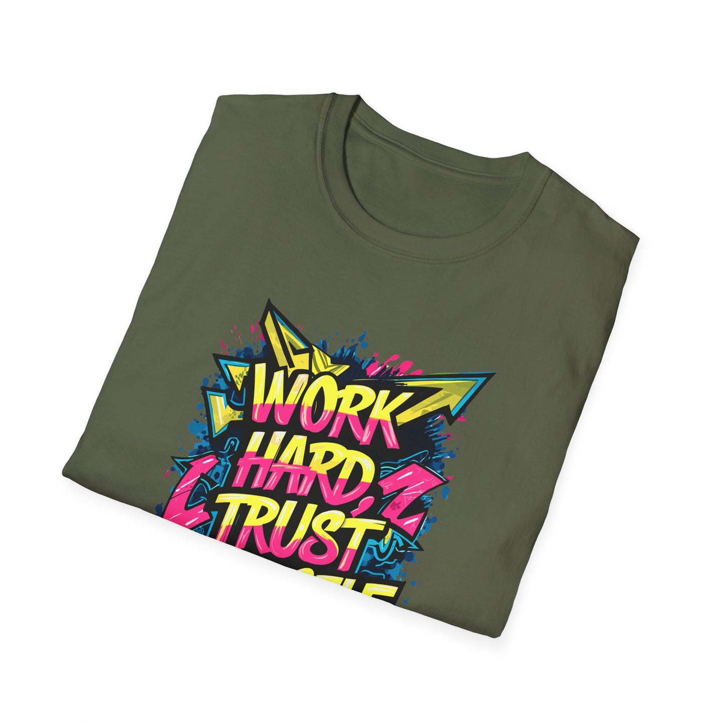 Work Hard Trust Yourself Unisex Softstyle T-Shirt