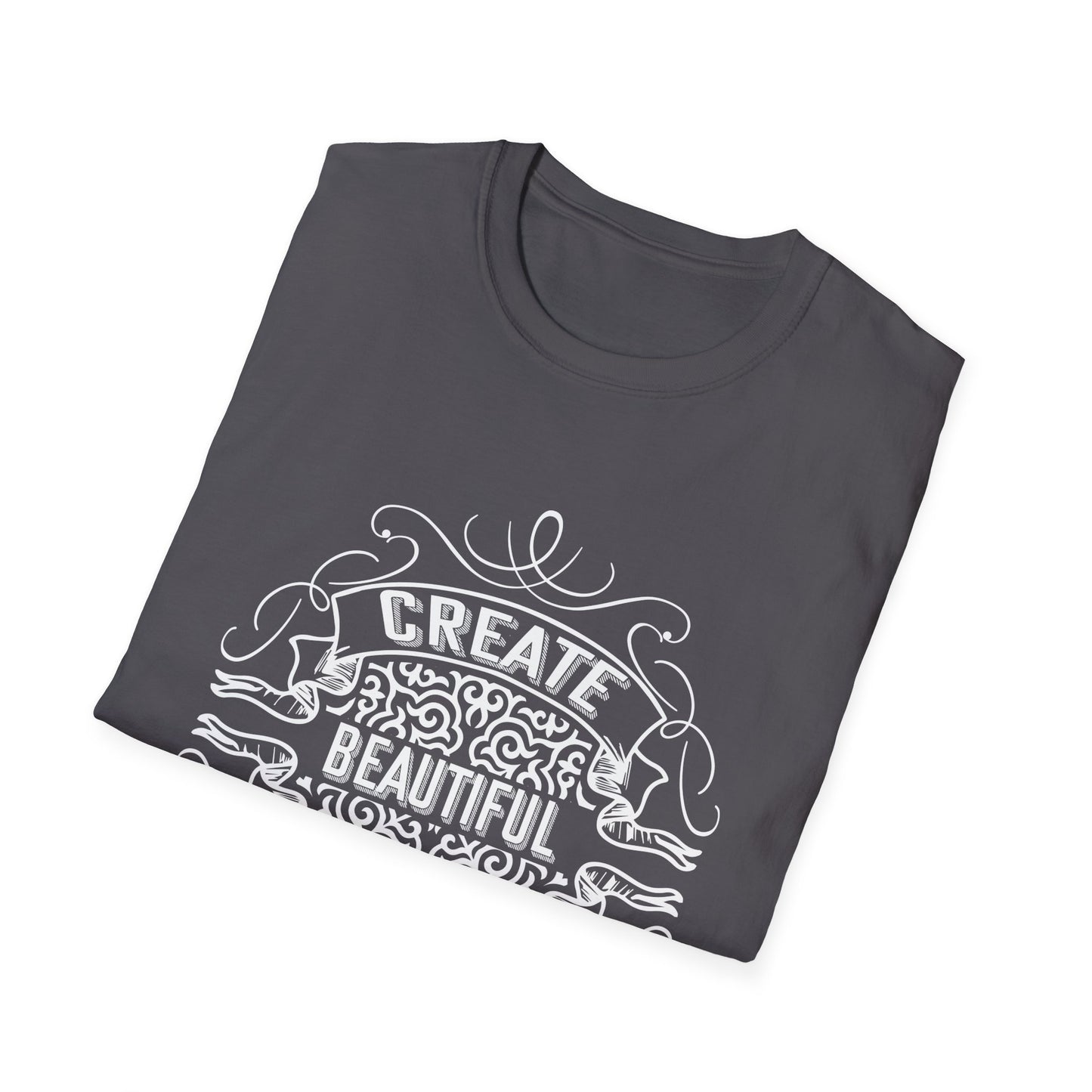Create Beautiful Things Unisex Softstyle T-Shirt