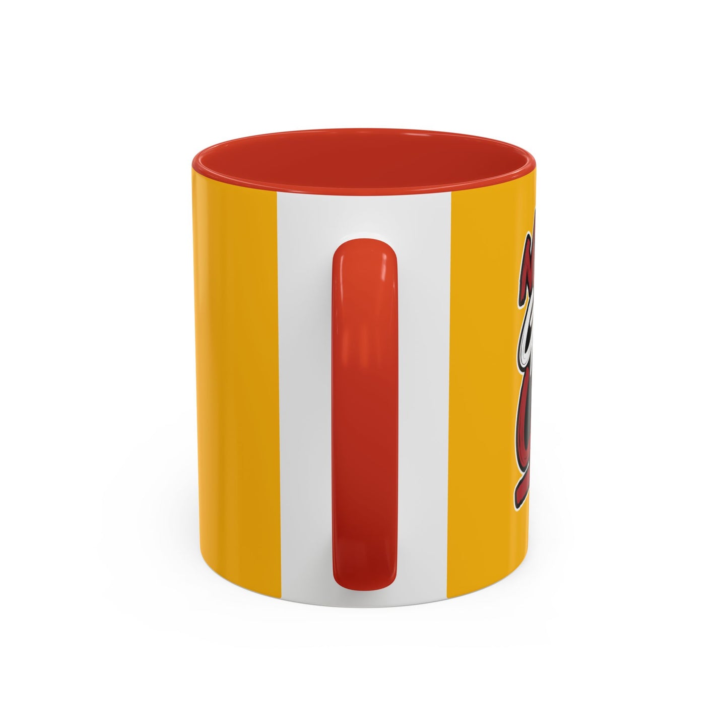 Never Give Up Accent Coffee Mug (11, 15oz)