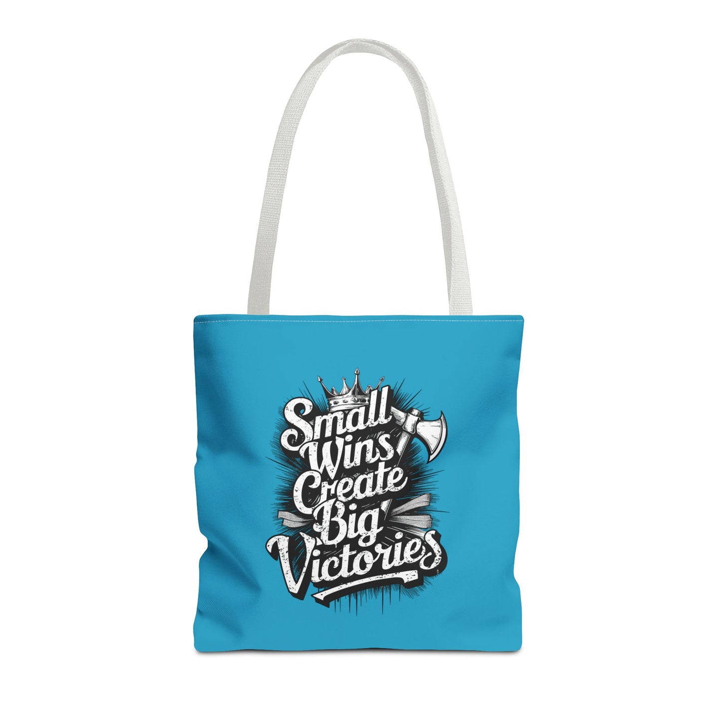 Small Wings Create Big Victories Tote Bag (AOP)