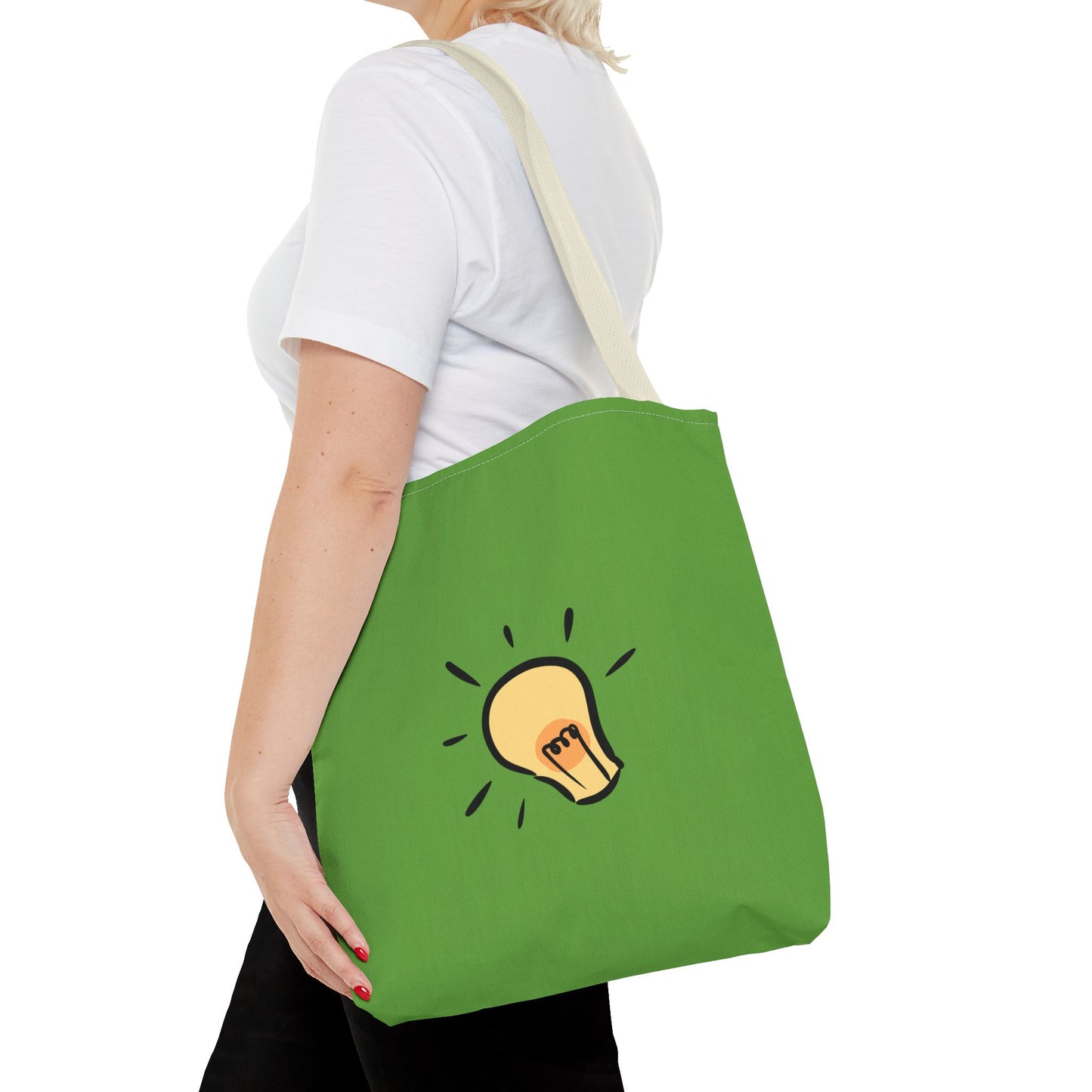 Inspire Idea Bulb Tote Bag (AOP)