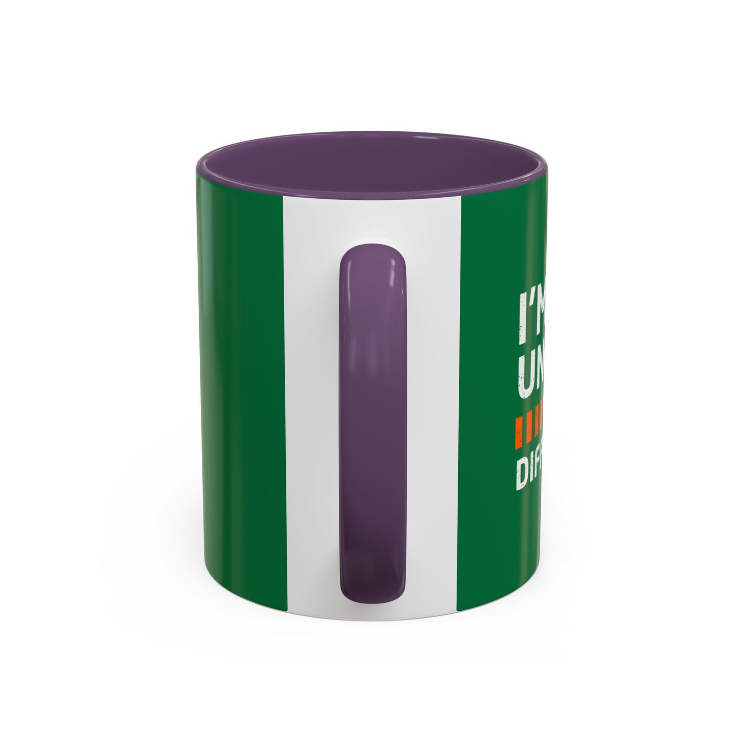 I'm Unique And Different Accent Coffee Mug (11, 15oz)