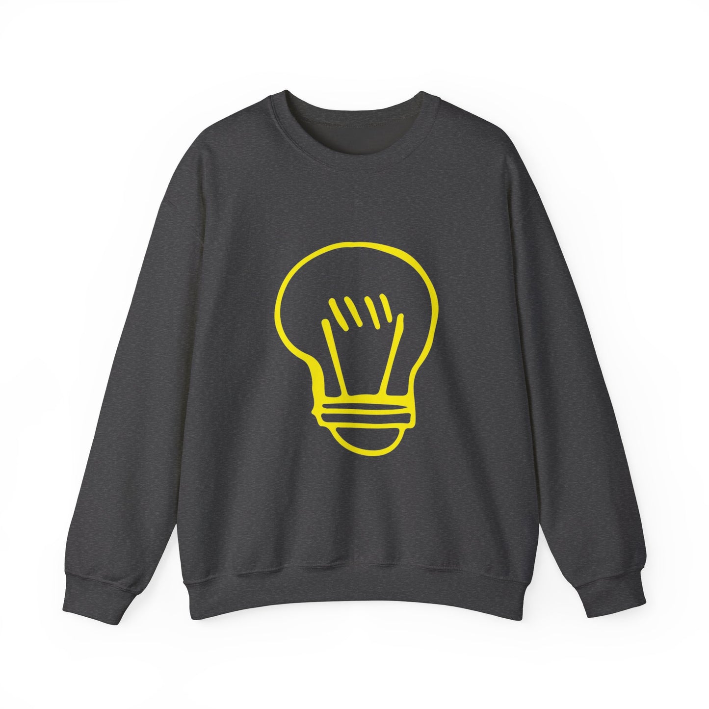 Drawing Light Bulb Unisex Heavy Blend™ Crewneck Sweatshirt